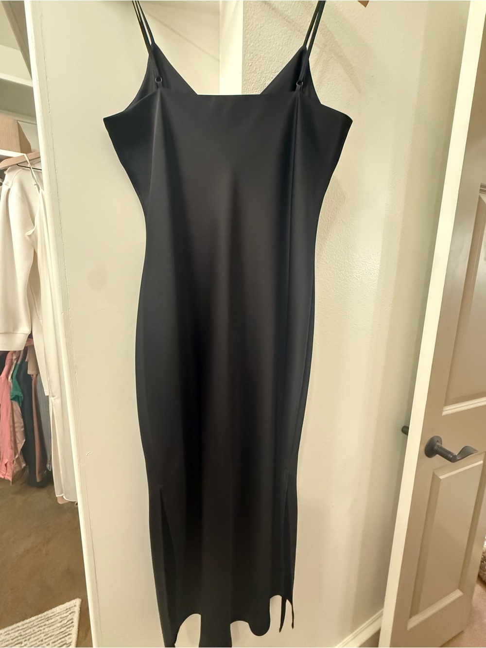Gianni Bini Slip Dress Black SZ 10 - Picture 3 of 5